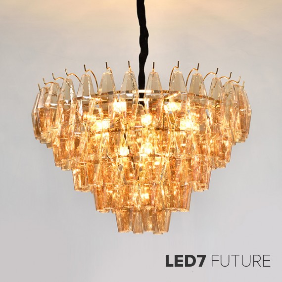 Loft Industry Modern - Odeon Diamond Chandelier